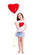 girl with a balloon