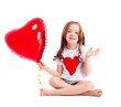 girl with a balloon
