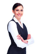 Young business woman.