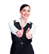 Young successful business woman.