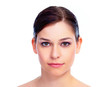 Beautiful woman face.