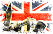 drapeau anglais decoupe