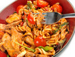 Chicken, tomato and basil pasta