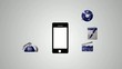 cell phone animation
