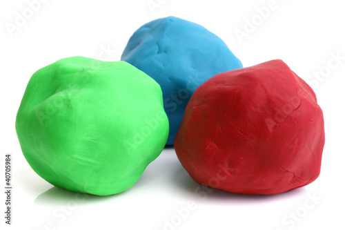 Photo: Childrens play clay Childrens play clay
