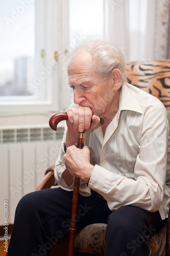Photo: Sad Old Man Sad Old Man