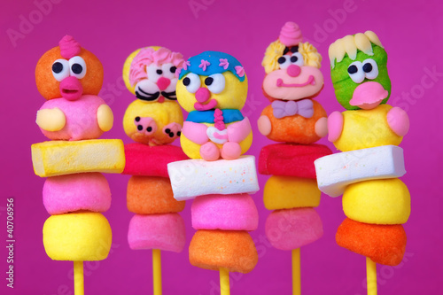 Photo: brochettes de guimauve brochettes de guimauve