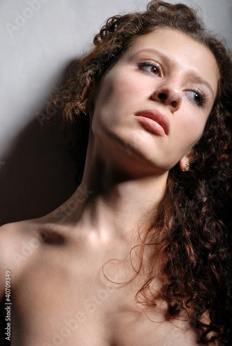 Photo: Portrait of nude woman Portrait of nude woman