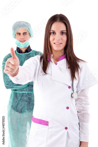 Photo: Nurse and medic Nurse and medic