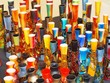 Earthenware products collection - different decoration vases
