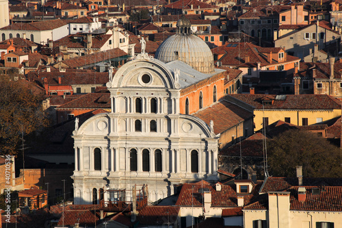 Photo: Venice with church in Italy Venice with church in Italy