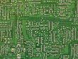 Green printed circuit board of electronics - PCB