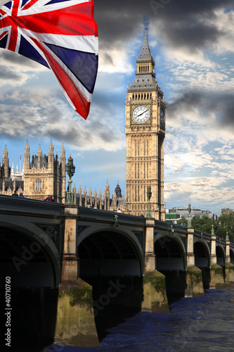 Foto: Big Ben in the evening, London, UK Big Ben in the evening, London, UK