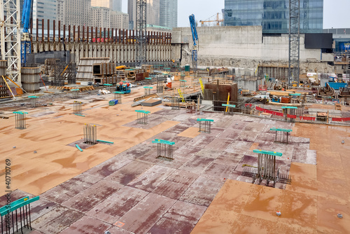 Photo: construction site construction site