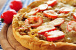 Pizza, Holzbrett