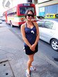 English woman in central Bangkok, Thailand. English woman in central Bangkok, Thailand.