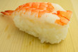 Japanese sushi ebi, traditional japanese food Japanese sushi ebi, traditional japanese food