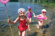 Fun kids on the beach
