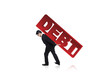 Man struggling with large Debt