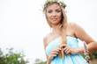 Beautiful young woman