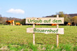 Urlaub auf dem Bauernhof