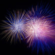 Colorful fireworks