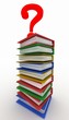 pile of colored ring binders on white background pile of colored ring binders on white background