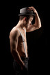 men with suspenders