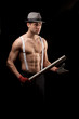 men with suspenders