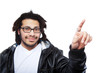 I am presenting this - pointing at white space