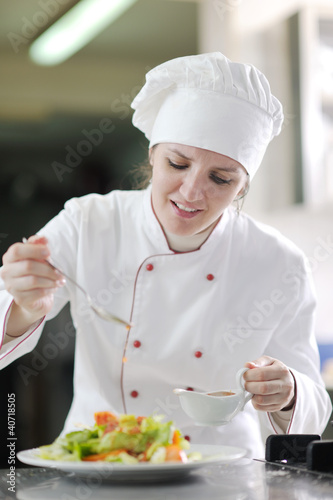 Photo: chef preparing meal chef preparing meal