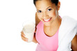 healthy smoothie woman