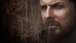 Photo: Artistic portrait of cool man with nice eyes Artistic portrait of cool man with nice eyes
