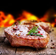 Grilled Steak. Barbecue