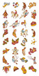 set of fairytale characters and items