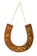 Horseshoe from birch bark Horseshoe from birch bark