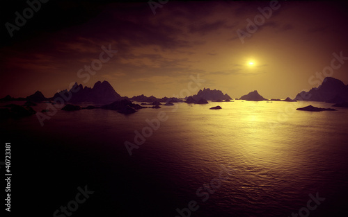 Photo: dark fantasy landscape dark fantasy landscape
