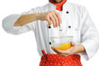 Stirring an egg