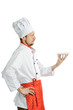 Chef with a dish
