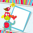 Template greeting card, vector Template greeting card, vector