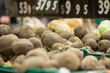 Variety of beet vegetables in supermarket