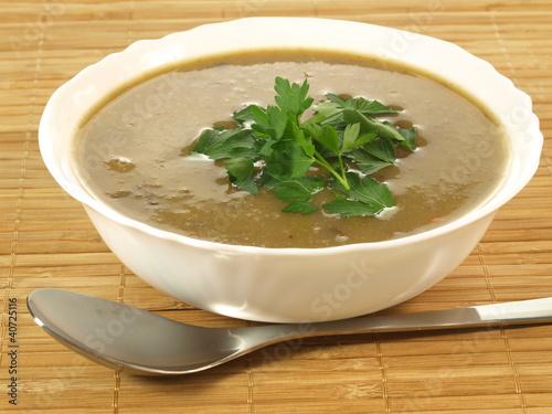 Photo: Soup, close up Soup, close up