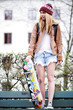 coole Skaterin