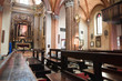 St. Brigida interior church. Piacenza. Emilia-Romagna. Italy.