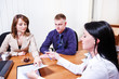 Discussing contract