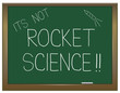 Not rocket science.