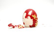 red easter pilled egg