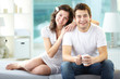 canvas print picture - Sweet couple