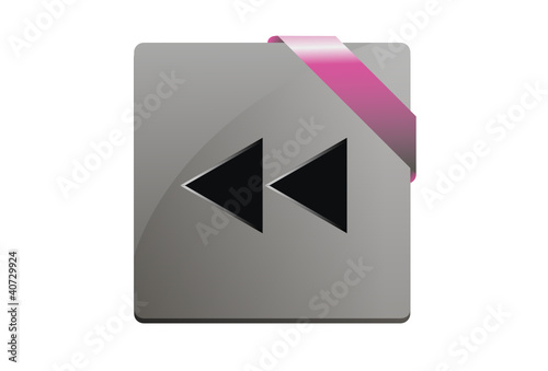 Vector: Rewind icon Rewind icon
