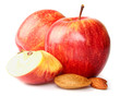 Apples with almonds Apples with almonds